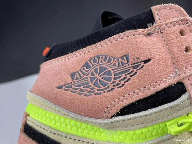 Reps TB Switch Peach High CW6576-800 Jordan Air 1 0806